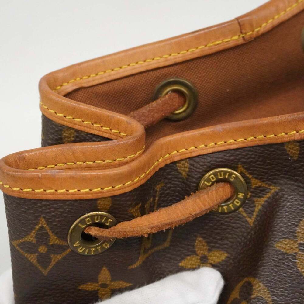LOUIS VUITTON Authentic Brown Monogram Backpack - Picture 7 of 13